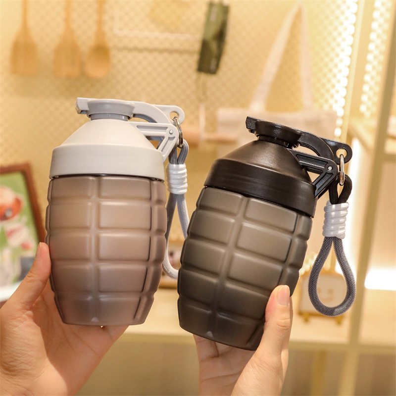 The Nutrition Fitness - 600ml 피트니스 스포츠 물병 패션 단순