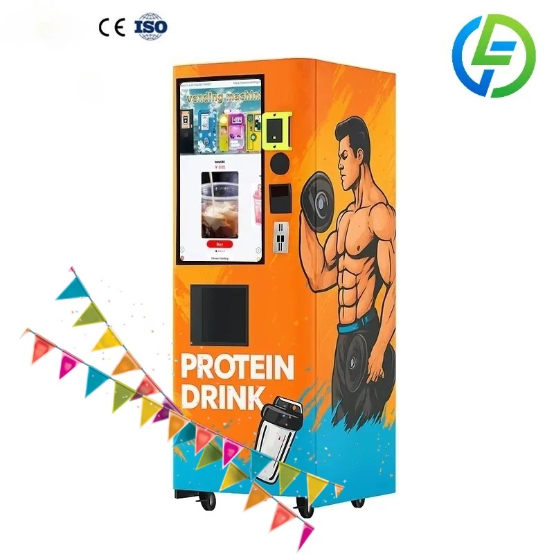 The Nutrition Fitness - 맞춤형 자동 단백질 쉐이크 자판기 스마트