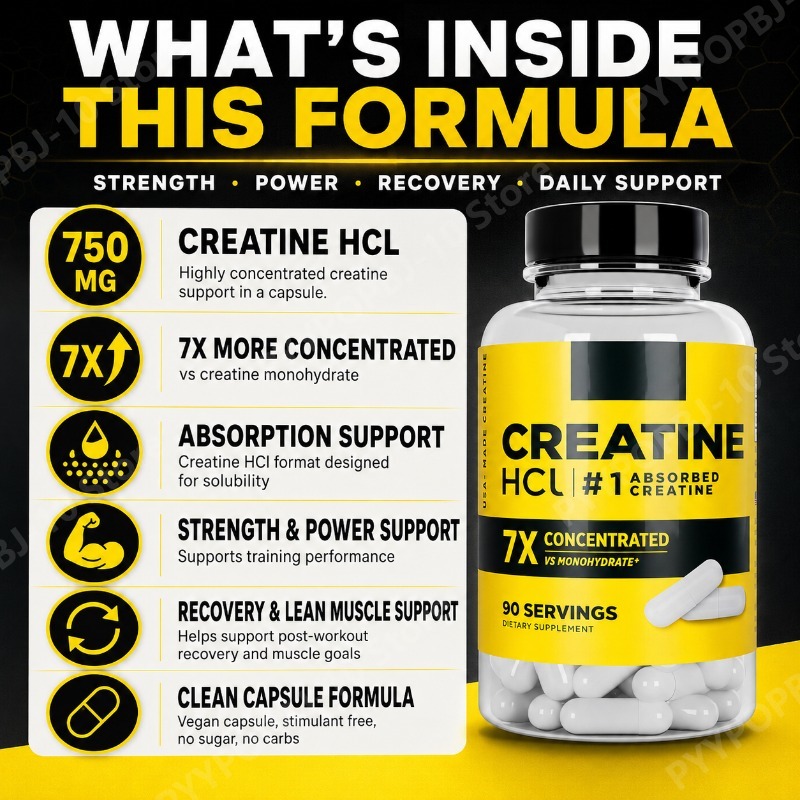 크레아틴 HCl 750mg 90캡슐 피트니스 근육 지원 - The Nutrition Fitness 리뷰 및 가격